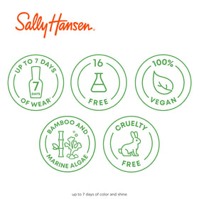 Sally Hansen Good. Kind. Pure. Nail Polish application process