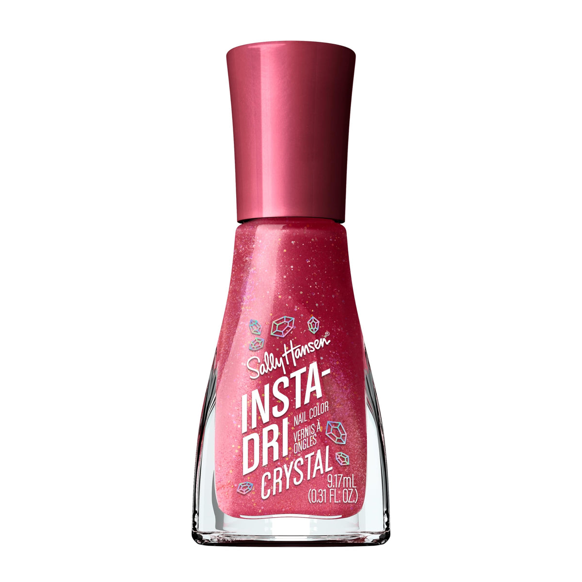 Sally Hansen Insta-Dri Nail Polish 117 Ruby Reflection front view