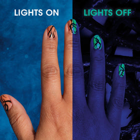 Sally Hansen Insta-Dri Nail Polish Squawk applied on nails