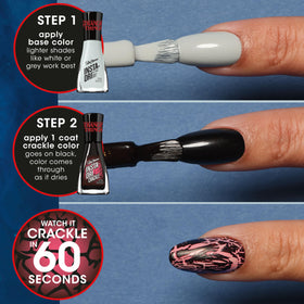 Sally Hansen Insta-Dri Nail Polish Squawk bottle with cap