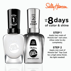Sally Hansen Miracle Gel 630 Cuddle Puddle nail polish bottle side view