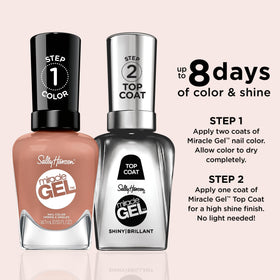 Sally Hansen Miracle Gel Nail Polish 190 Road Less Traveled bottle side view