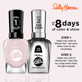 Sally Hansen Miracle Gel Nail Polish 233 First Glass bottle side view