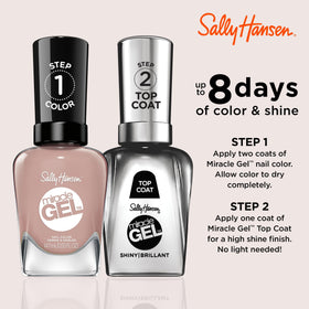 Sally Hansen Miracle Gel Nail Polish 235 Love at First Flight back view