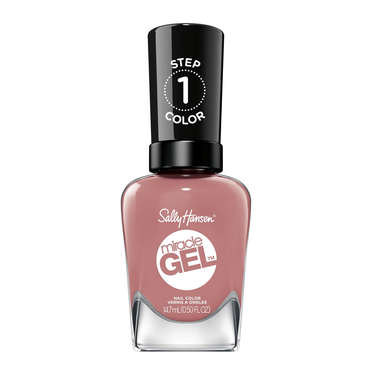 Sally Hansen Miracle Gel Nail Polish 252 Rose & Shine front view