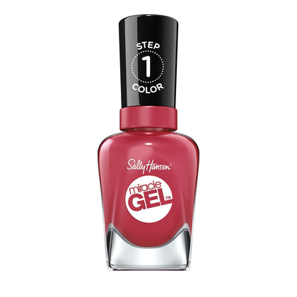 Sally Hansen Miracle Gel Nail Polish 256 Proper P-rose front view