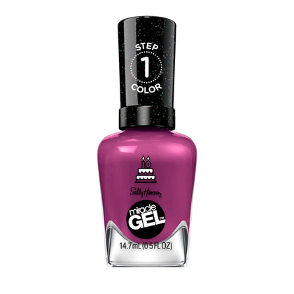 Sally Hansen Miracle Gel Nail Polish 533 Brewberry front view