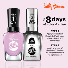 Sally Hansen Miracle Gel Nail Polish 534 Orchid-ing Aside bottle side view