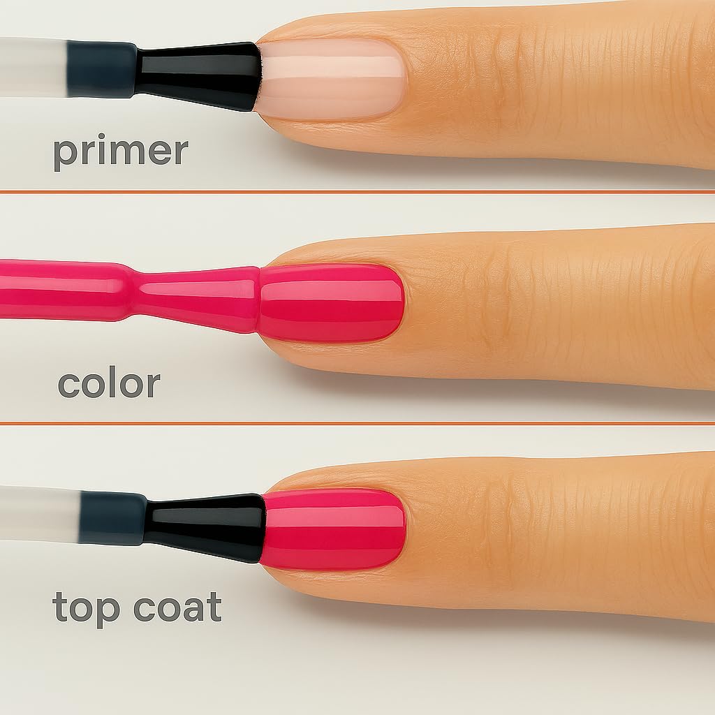 Sally Hansen Miracle Gel Nail Polish 534 Orchid-ing Aside with brush close-up