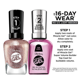 Sally Hansen Miracle Gel Nail Polish Gilded Gossip bottle side view