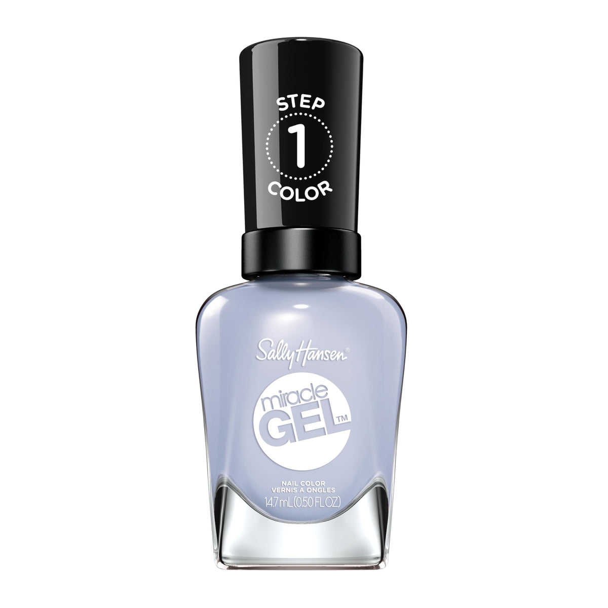 Sally Hansen Miracle Gel Nail Polish in Pale Violet front view