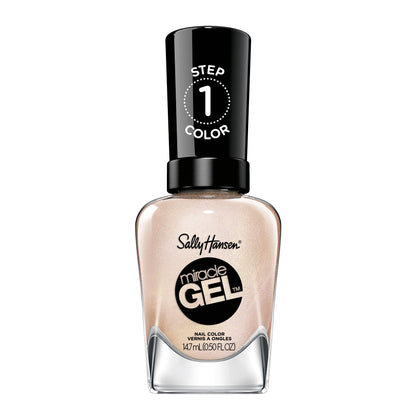 Sally Hansen Miracle Gel Nail Polish Rose Gold front view