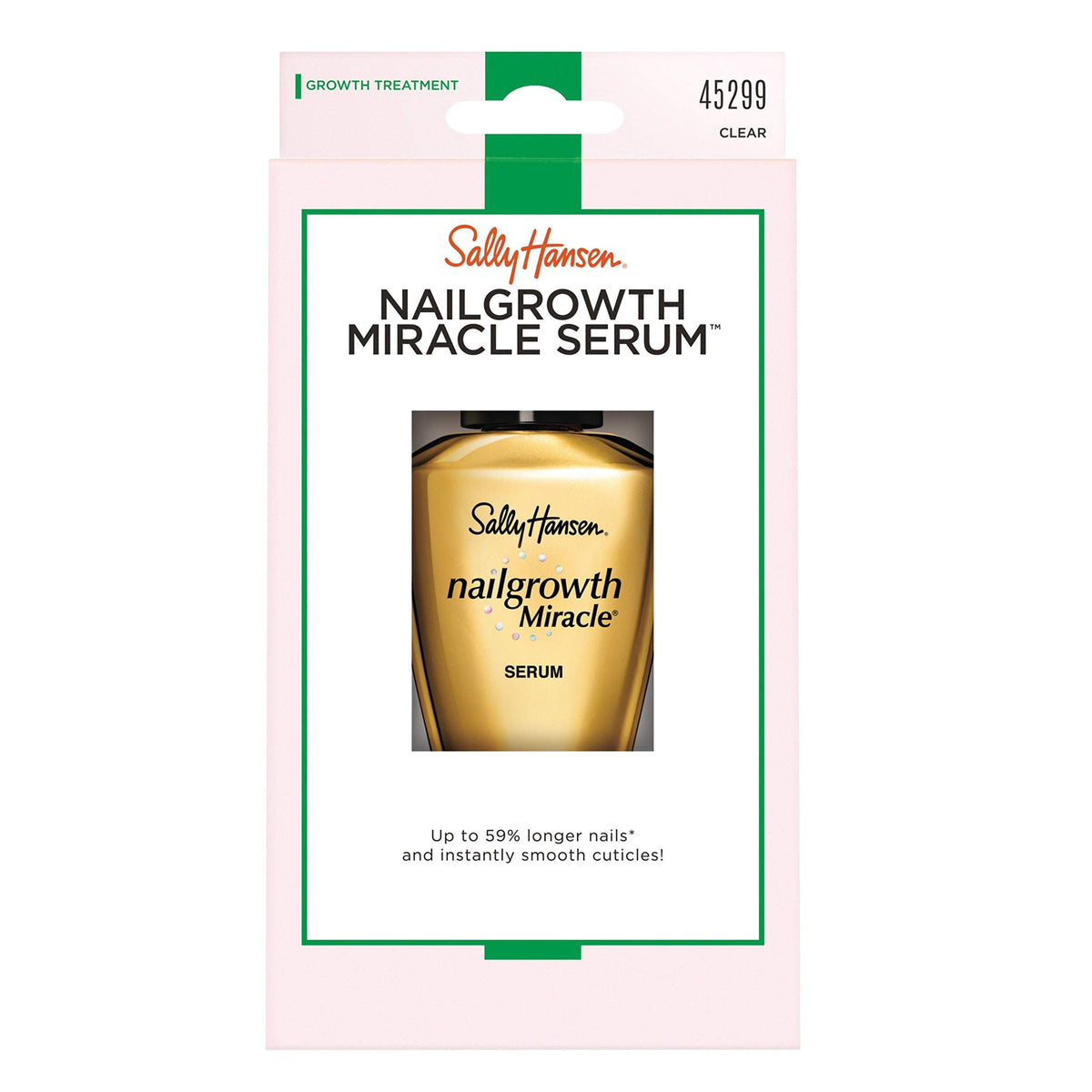Sally Hansen Nailgrowth Miracle® Serum application on nails
