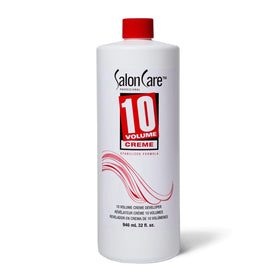 Salon Care 10 Volume Creme Developer 32 Oz front view