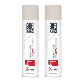 Salon Grafix Mega Hold Hairspray 10 oz front view