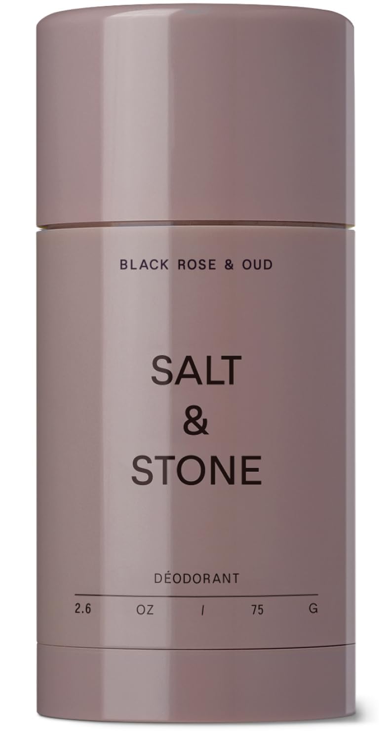 Salt & Stone Aluminum-Free Deodorant Black Rose & Oud front view