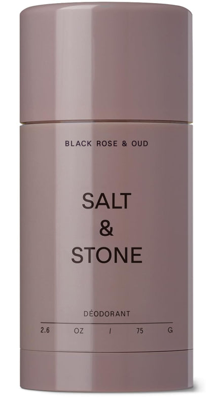 Salt & Stone Aluminum-Free Deodorant Black Rose & Oud front view