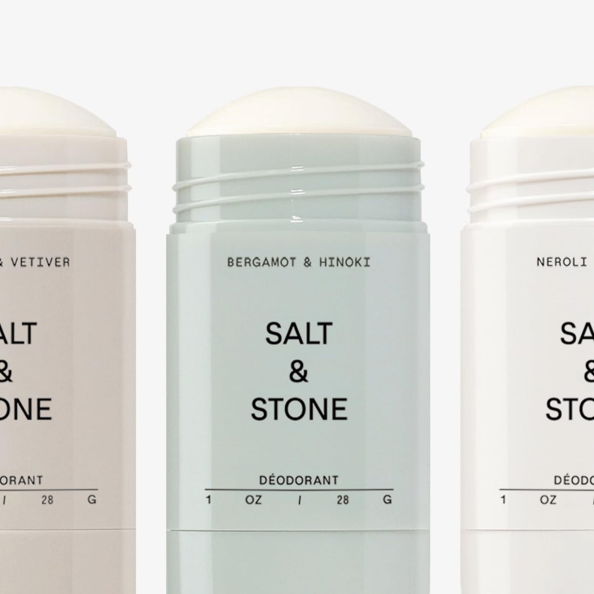 Salt & Stone Aluminum-Free Deodorant close-up of ingredients