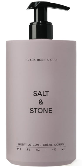 Salt & Stone Body Lotion 15.2 fl oz Black Rose & Oud front view