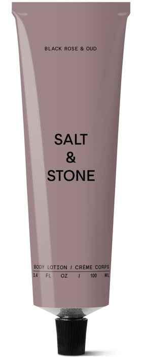 Salt & Stone Body Lotion 3.4 fl oz Black Rose & Oud front view