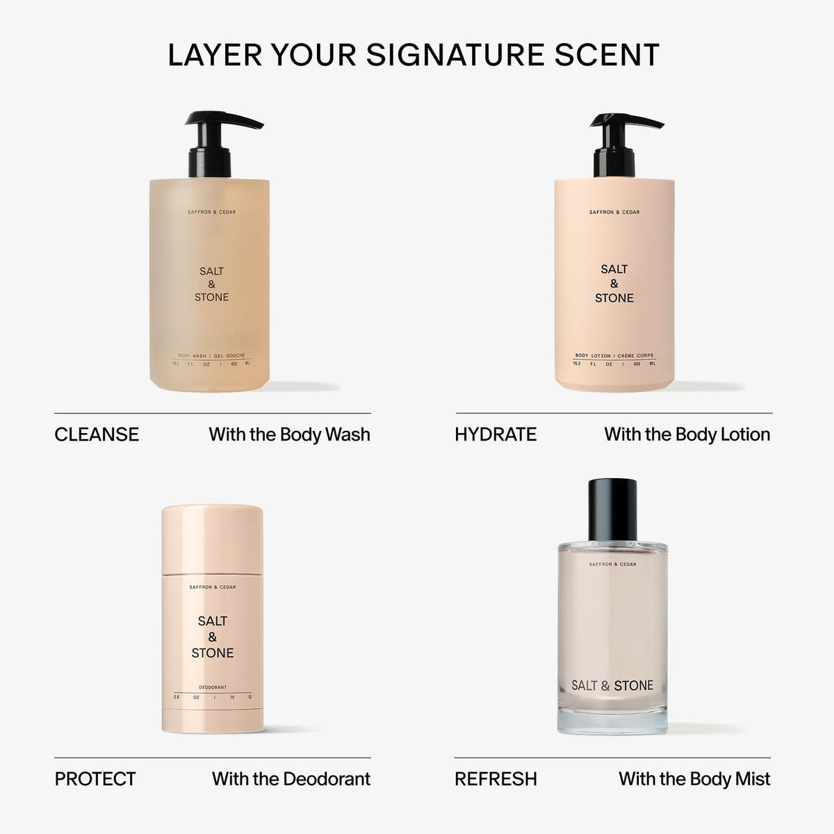 Salt & Stone Body Lotion lifestyle use