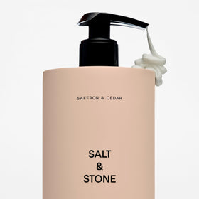 Salt & Stone Body Lotion packaging detail