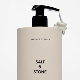 Salt & Stone Body Lotion packaging details