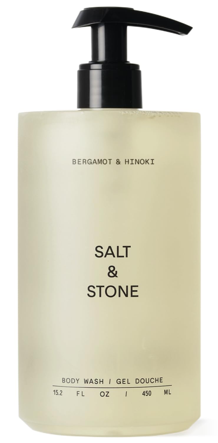 Salt & Stone Body Wash Bergamot & Hinoki front view