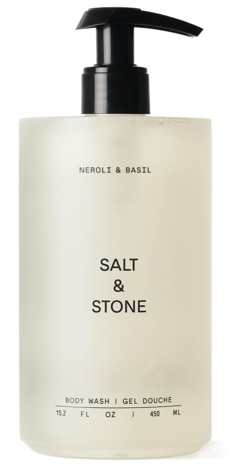 Salt & Stone Body Wash Neroli & Basil front view