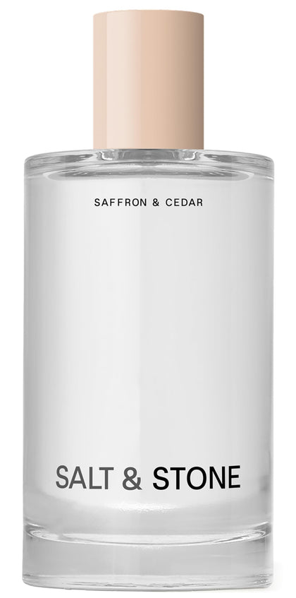 Salt & Stone Hair & Body Mist Saffron & Cedar front view