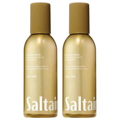 Saltair Body Mist Golden Hour 2 Pack front view