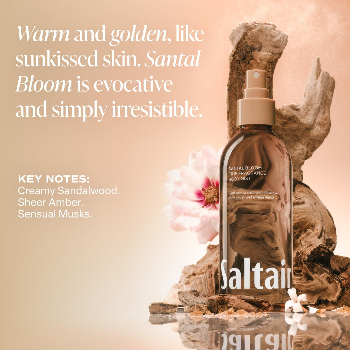 Saltair Body Mist Santal Bloom lifestyle scene