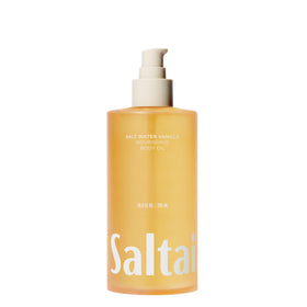 Saltair Body Oil 10 fl oz front view with Salt Water Vanilla label