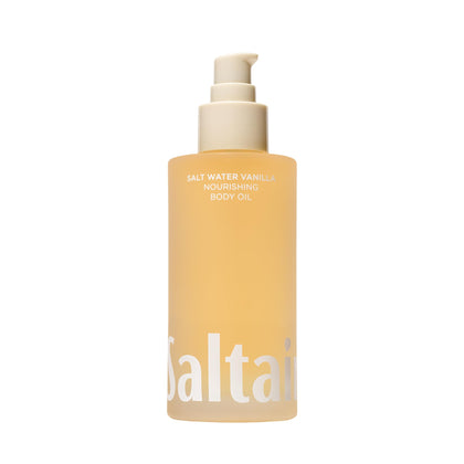 Saltair Body Oil 4 fl oz front view with product label
