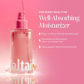 Saltair Body Oil being applied to damp skin