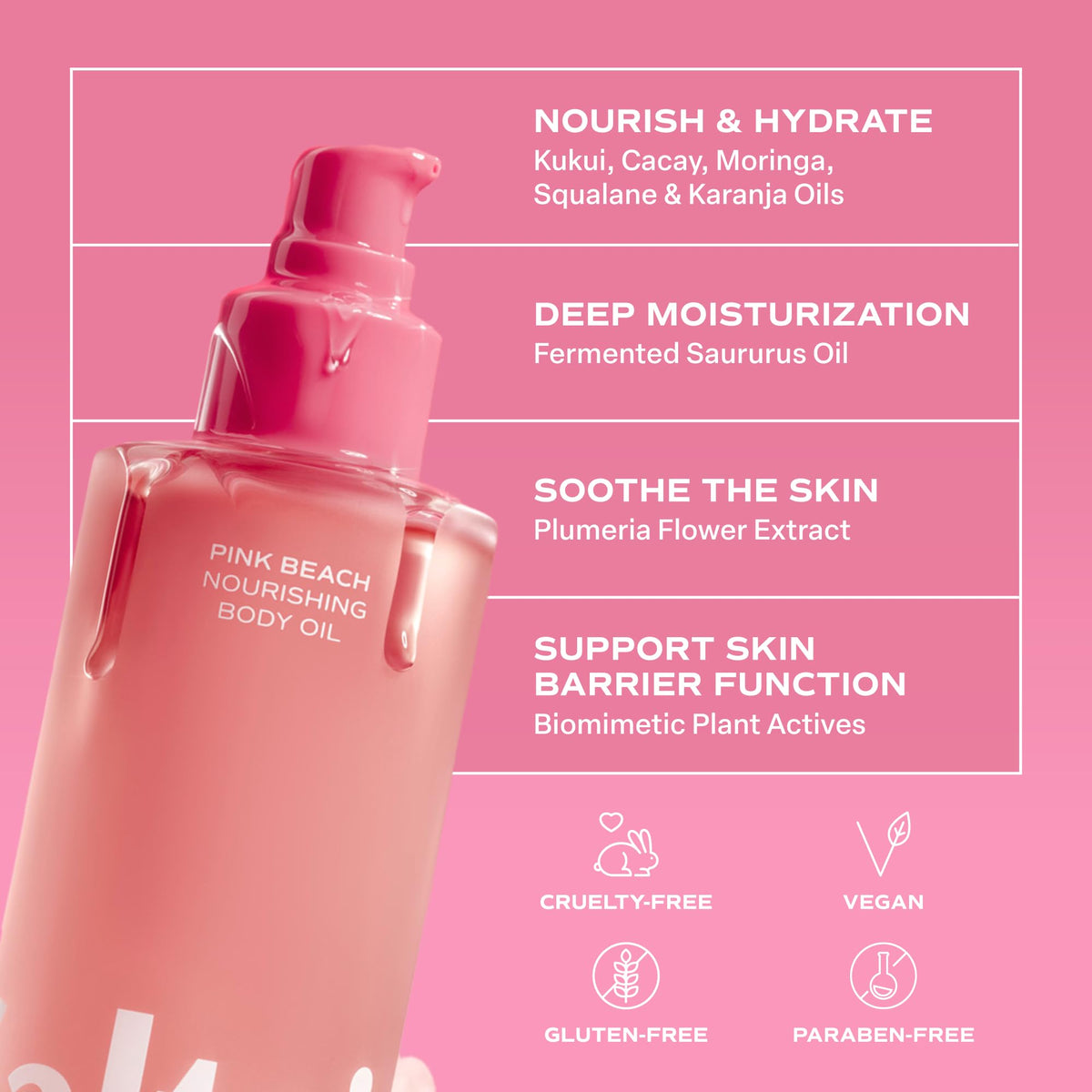 Saltair Body Oil in a bathroom setting