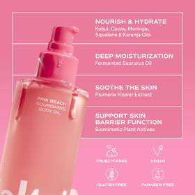 Saltair Body Oil in a bathroom setting