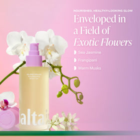 Saltair Body Oil Island Orchid 4 fl oz back view