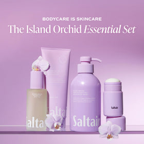 Saltair Body Oil Island Orchid 4 fl oz side view