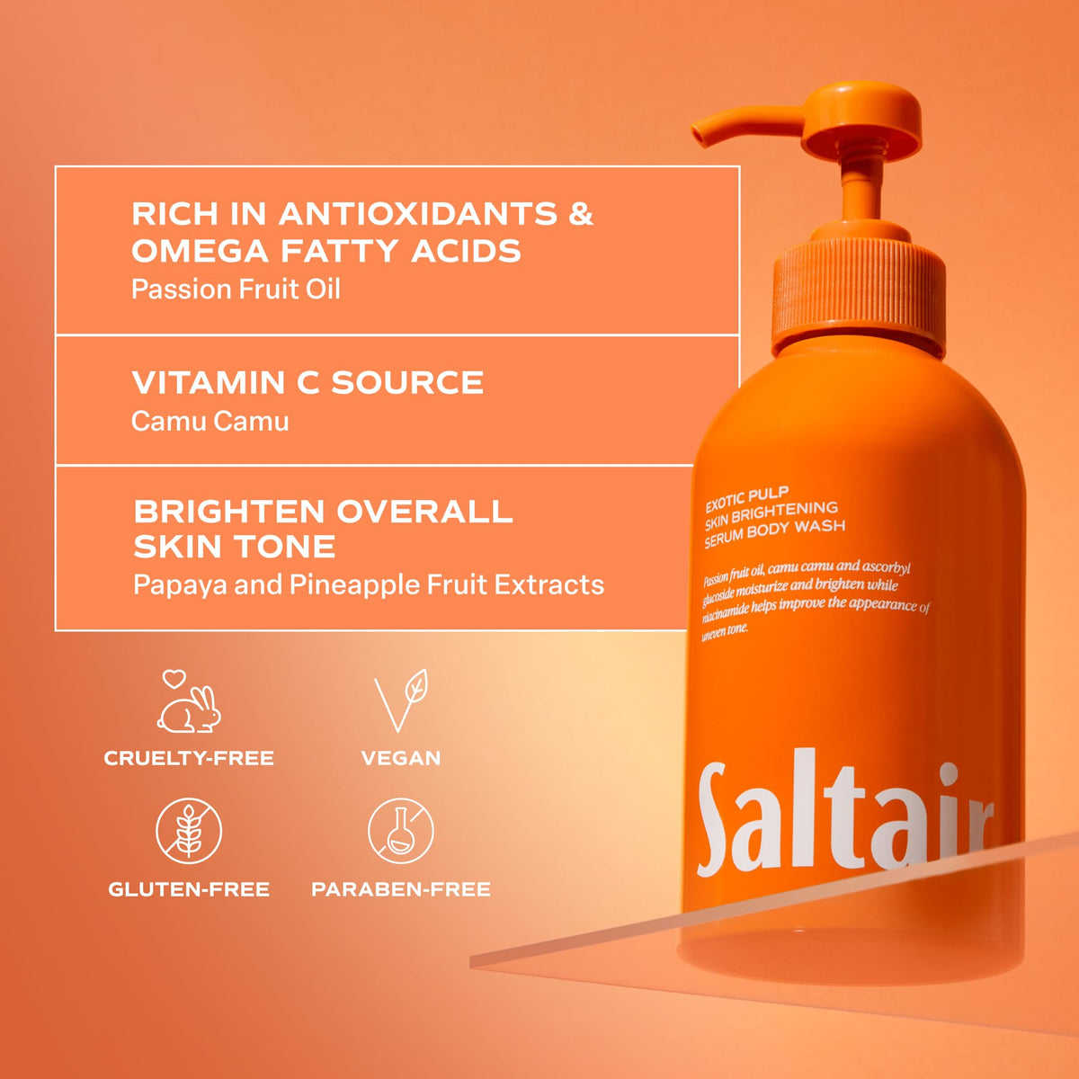 Saltair Body Wash 2-Pack displayed on a bathroom shelf