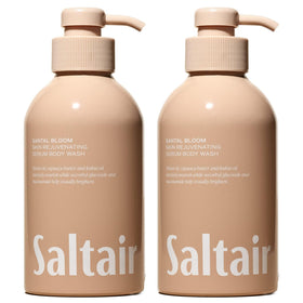 Saltair Body Wash 2-Pack Santal Bloom front view of packaging