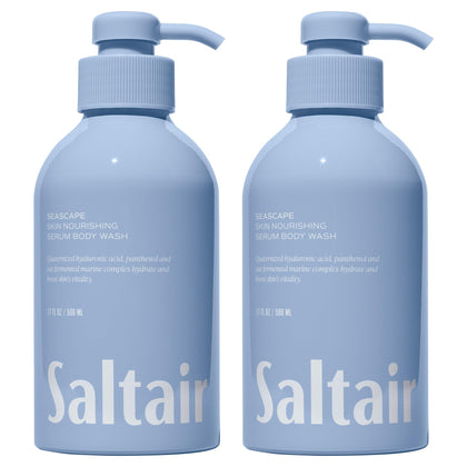 Saltair Body Wash 2-Pack Seascape 17oz front view