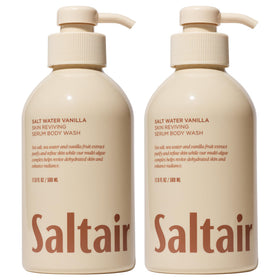 Saltair Body Wash 2-Pack with Salt Water Vanilla scent front view