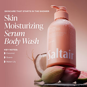 Saltair Body Wash Coral Coast bottle with pump top