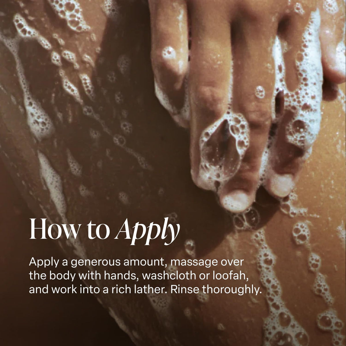 Saltair Body Wash ingredients list
