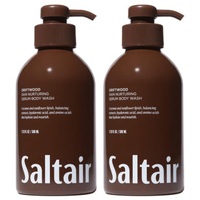 Saltair Driftwood Body Wash 2-Pack front view with pumps