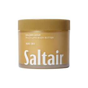 Saltair Multi-Lipid Body Butter 10 oz front view with tropical scent notes