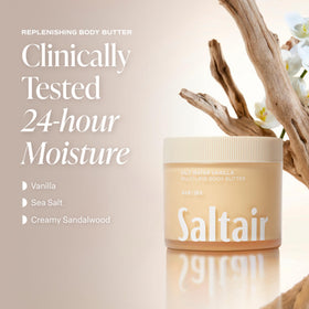 Saltair Multi-Lipid Body Butter 10 oz side view