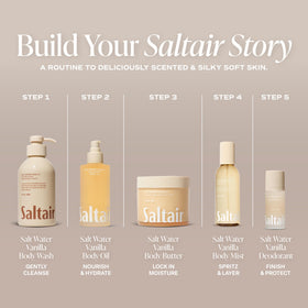 Saltair Multi-Lipid Body Butter 10 oz with coconut and shea butter