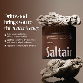Saltair Multi-Lipid Body Butter open lid view